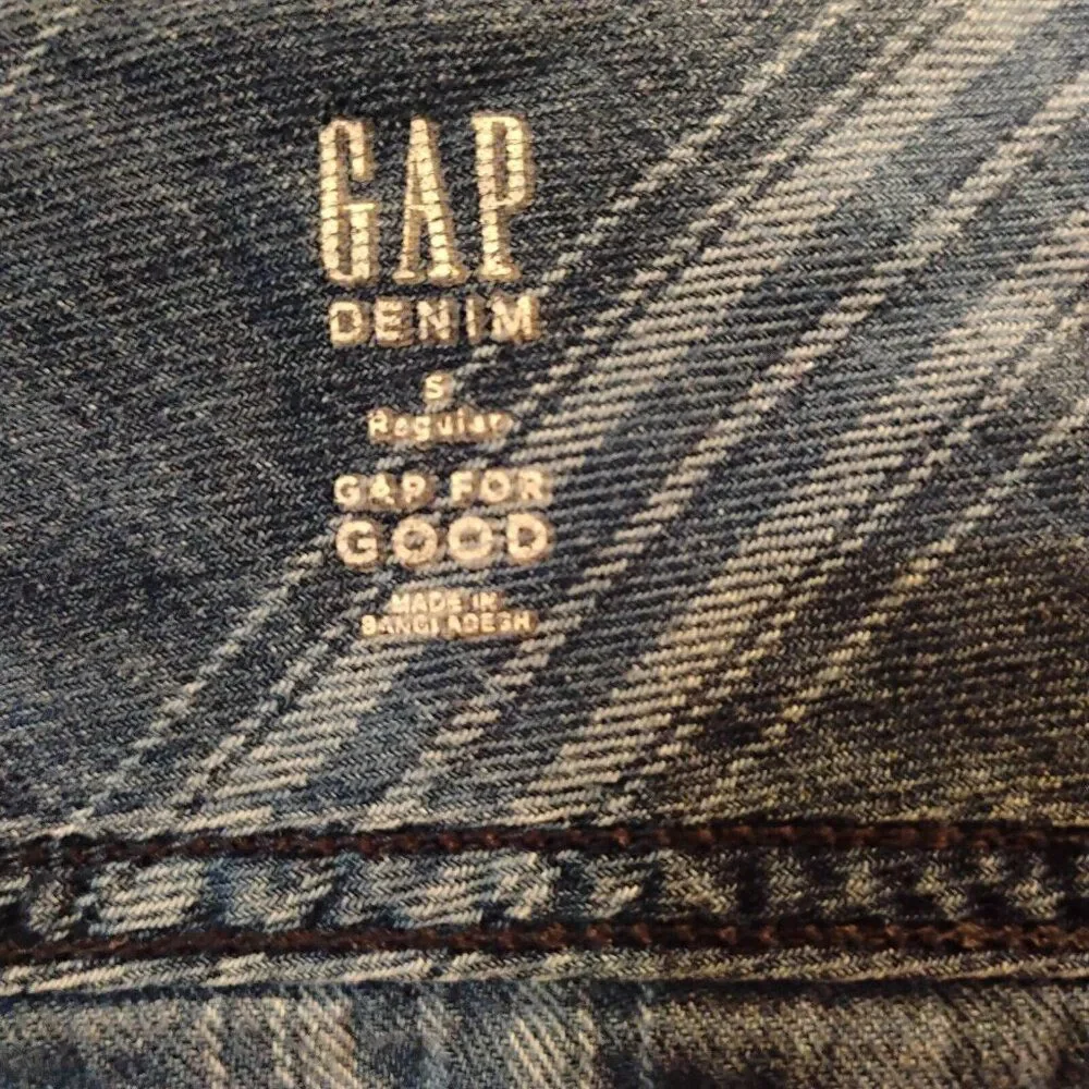 GAP Kids Boys Denim Shirt Size Small